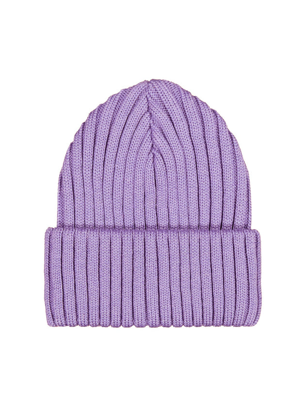 Rib Beanie Lilac