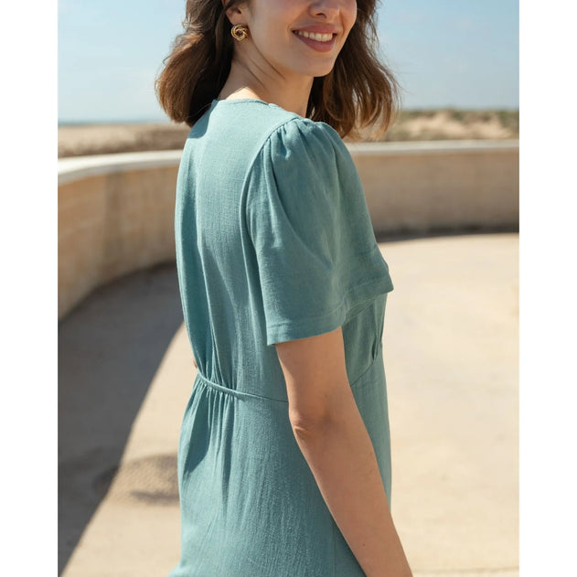 Macarella Dress Aquamarine