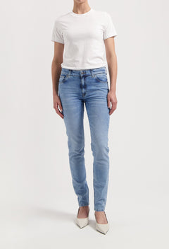 Skyler Mid Skinny Jeans Original Stone