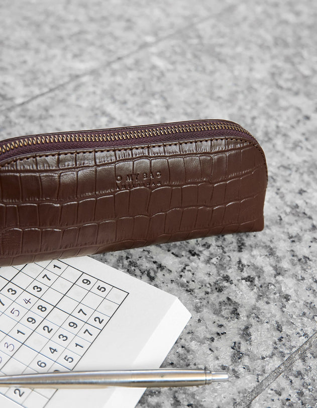 O My Bag Etui Groot Chocoladebruin