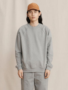 Classic Sweatshirt Light Melange Grey