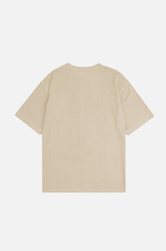Heren T-shirt Pearled Ivory White