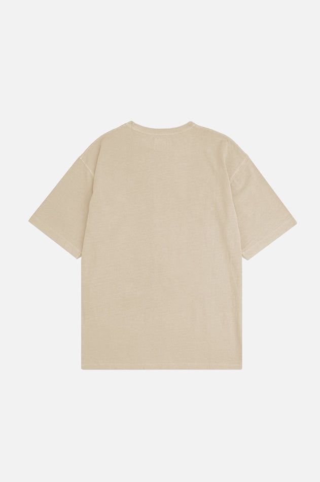 Heren T-shirt Pearled Ivory White