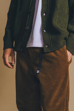 Corduroy Ecodye Climber Pant Caramel