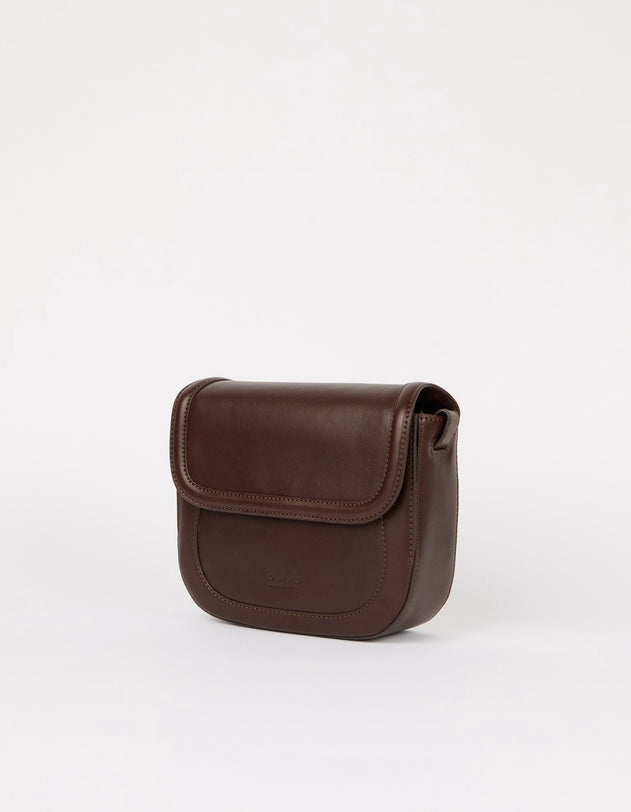 Nina Tas Chocoladebruin, Classic leer