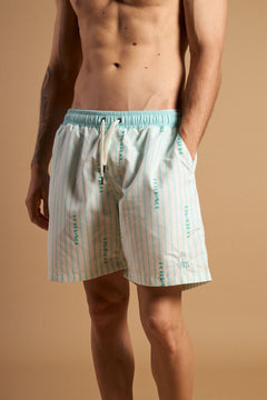 Trendsplant x Antonyo Marest Hotel Del Sol Zwemshort Foam White
