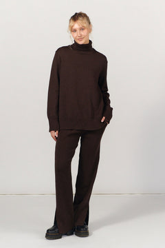 Salanida turtleneck sweater styled for everyday wear