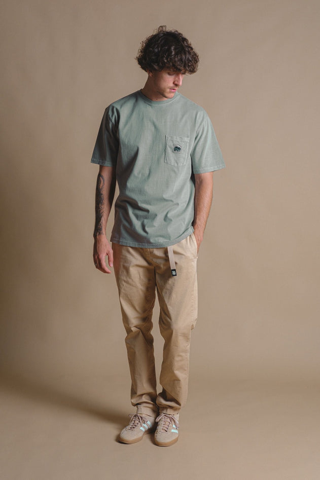 Garza T-shirt Silver Groen