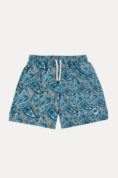 Mediterranean Paisley Zwemshort Groen