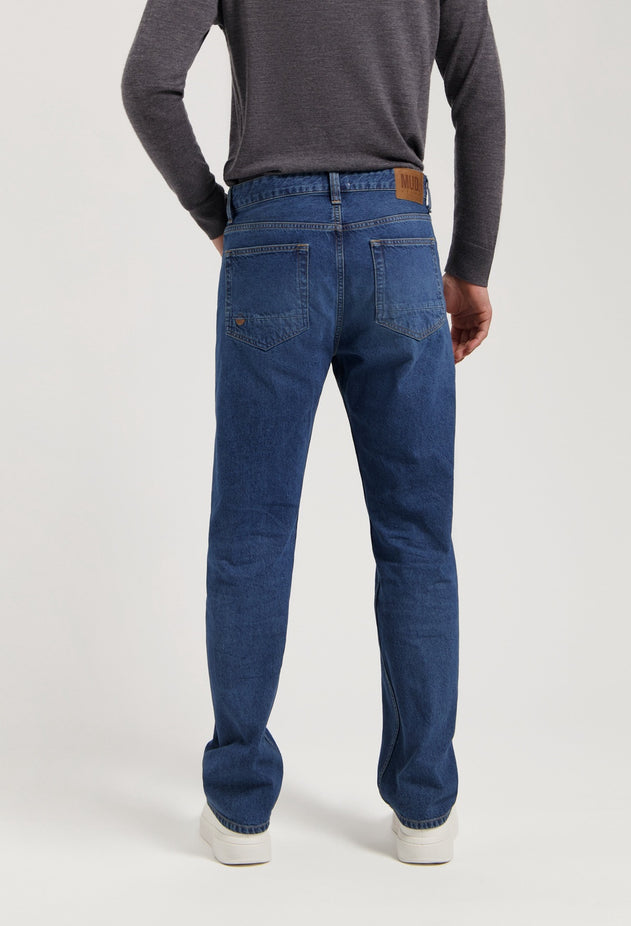 Alex Mid Loose Jeans Rustic Blue