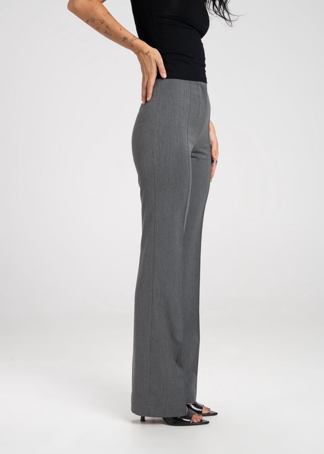 Keanu Flare Trousers Grey