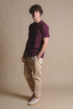 Essential T-shirt Wine Red