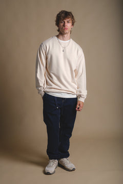 Essential Garment Heavyweight Sweater Pearled Wit