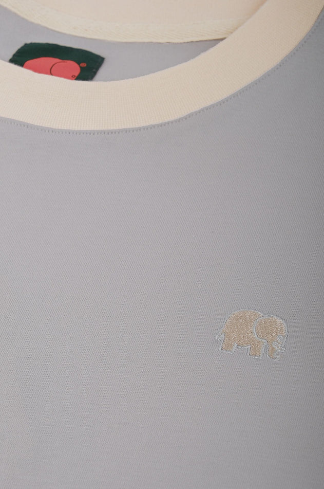 Color Block T-shirt Steel Haze Grey