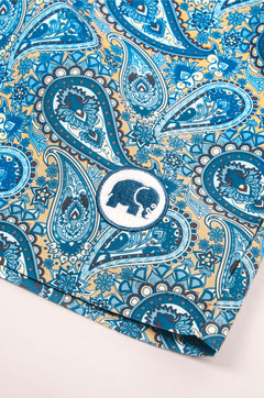 Mediterranean Paisley Zwemshort Groen