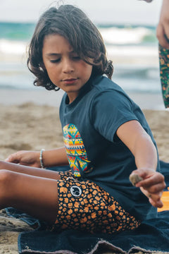 Kinder Navajo T-shirt Trendsplant Blue