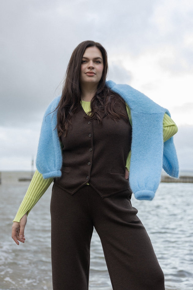 Melody Mohair Jumper Sky Blue