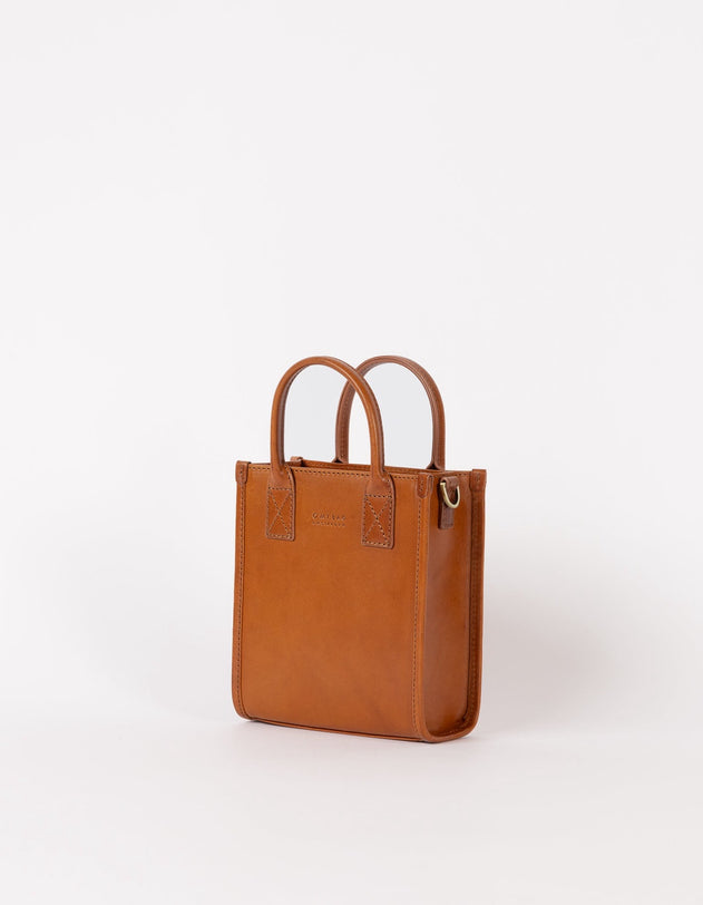 Jackie Mini Tas Cognac