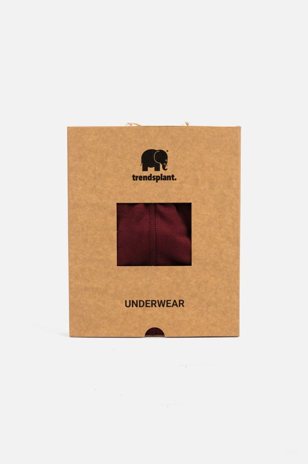 Boxershort Burgundy Red