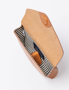 Spectacle Case Tas Cognac
