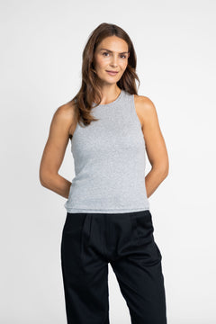 Double Layered Top Grey
