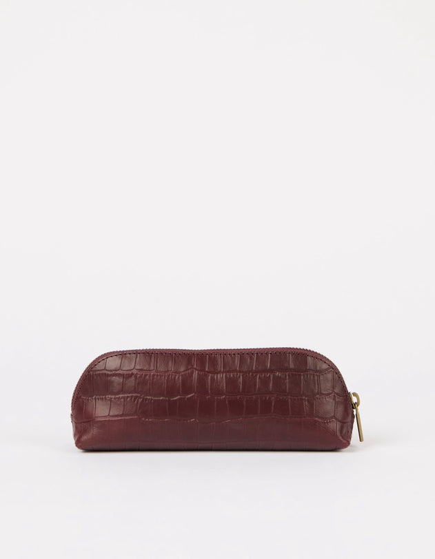 O My Bag Etui Groot Donkerkersrood