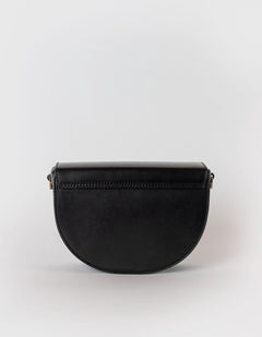 Ava Black Classic Leather Bag