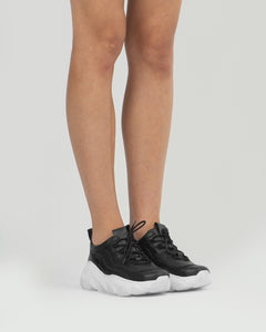 Women's Vegan Dad Sneakers Black