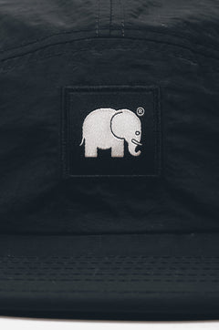 Five Panel Cap Zwart