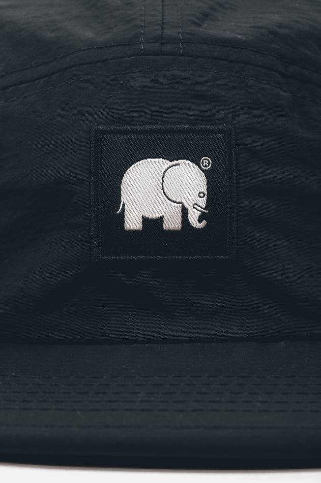 Five Panel Cap Zwart