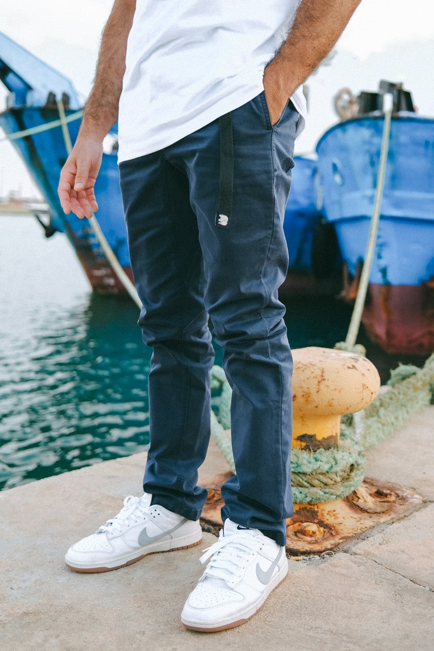 Ecodye Cotton Climber Broek Navy