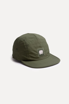 Five Panel Cap Olijfgroen
