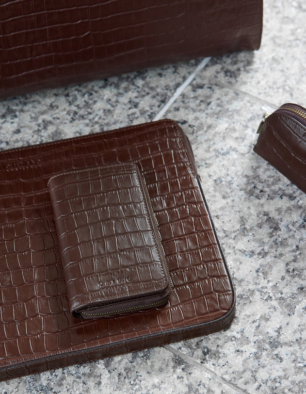 Jett Portemonnee Chocoladebruin