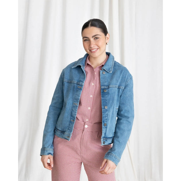 Vichy Shirt Burgundy