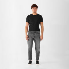 Rise Relaxed Tapered Basic Jeans Vintage Grey