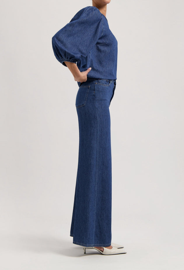 Gloria Shirt Stone Indigo