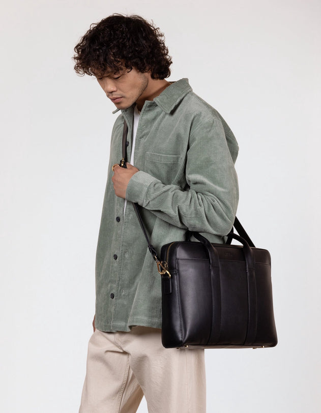 Harvey Classic Leather Black