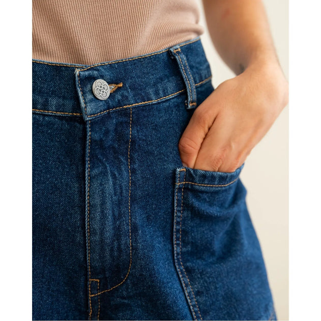 Bermuda Denim Shorts Ocean