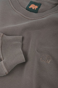 Essential Pigment Heavyweight Sweater Stone Gray