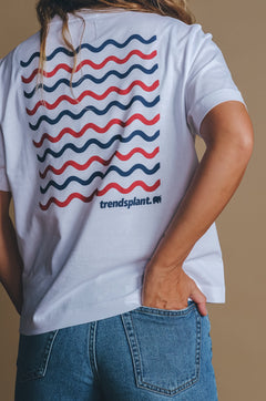 Dames Explanada Organic T-shirt Wit