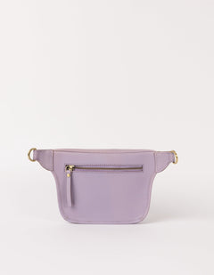 Beck's Bum Bag Classic Leather Lavender