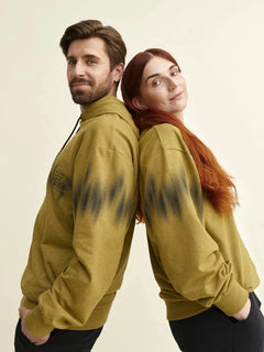 Aleksandriitti Hoodie Geel