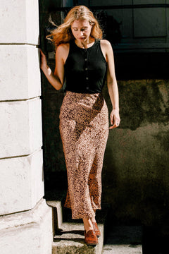 Iris Skirt Leopard