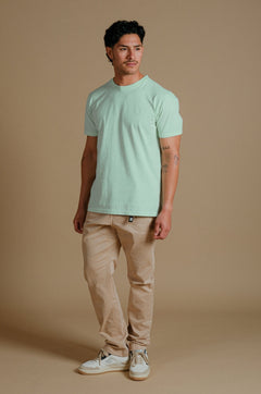 T-shirt Dusty Aqua Blue