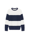 Ecru / Navy Stripes