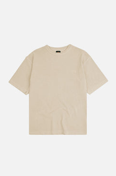 Heren T-shirt Pearled Ivory White