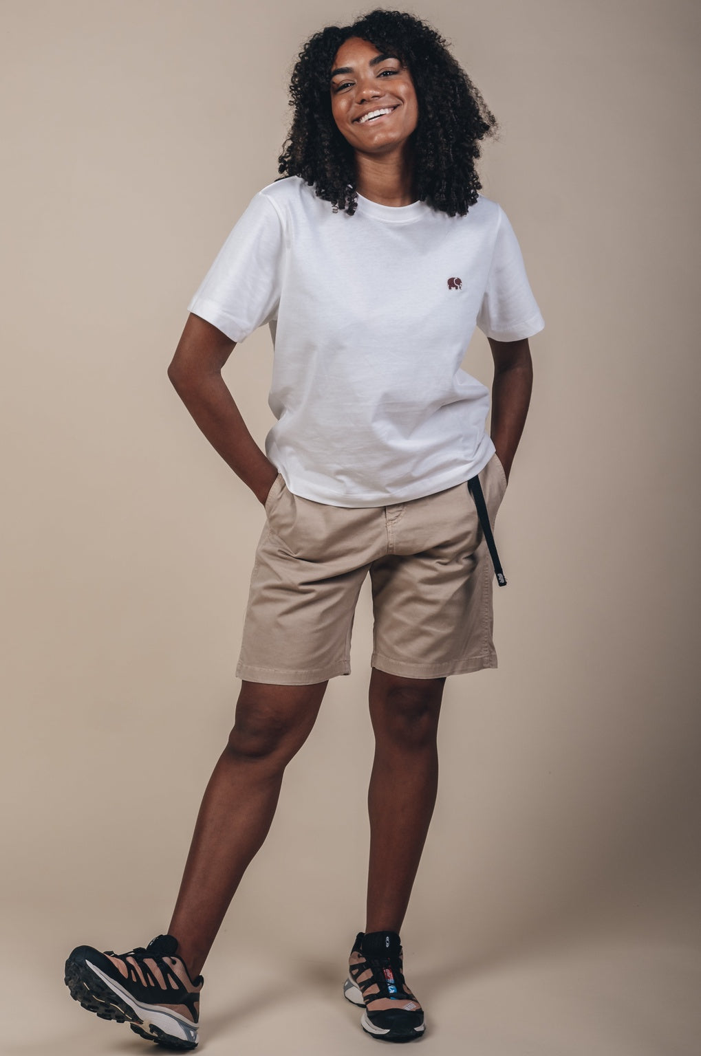 T-shirt Natural White