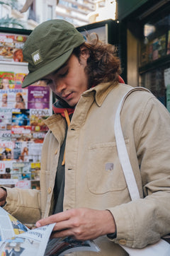 Five Panel Cap Olijfgroen