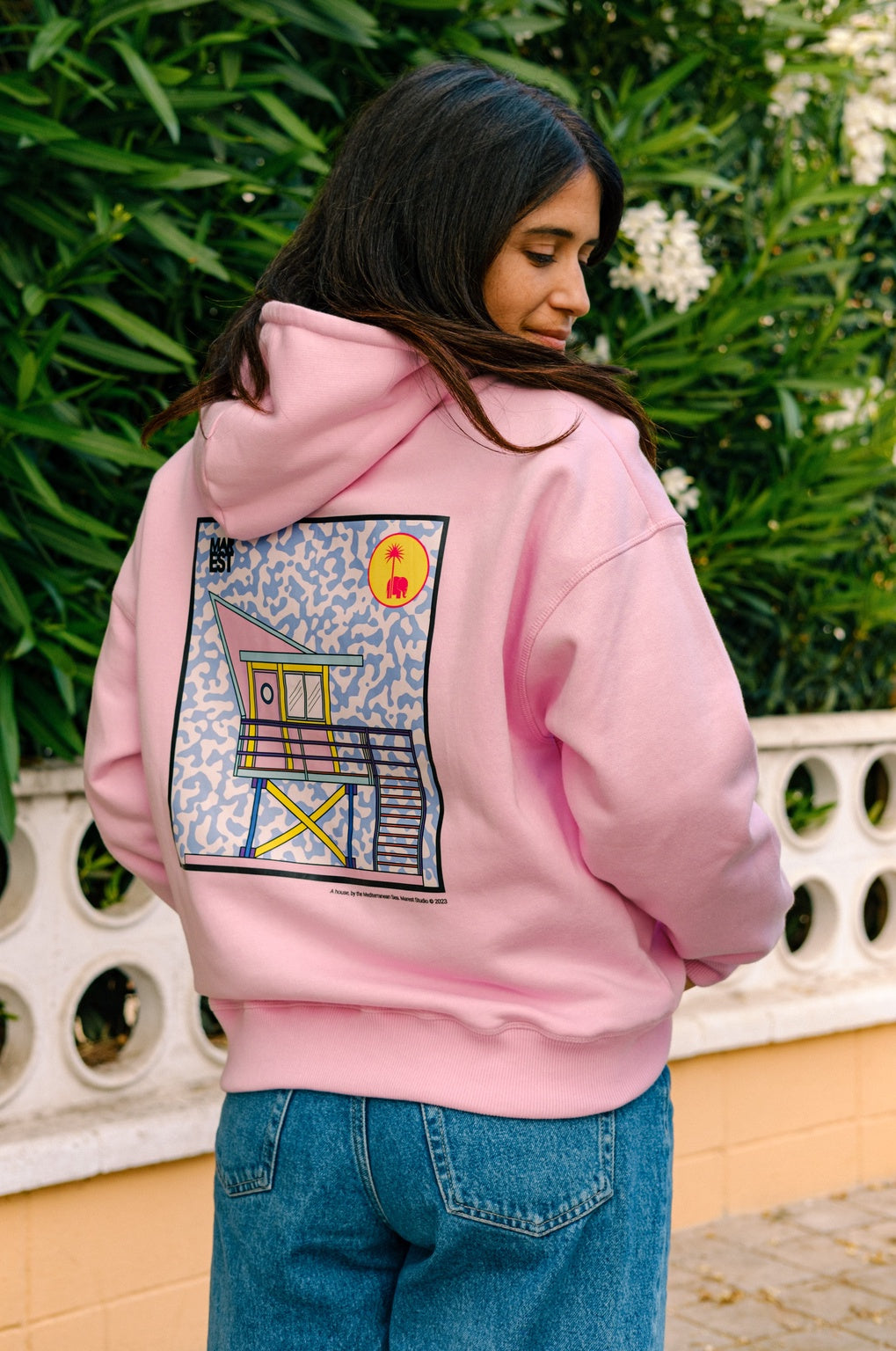 Antonyo Marest x Trendsplant Hoodie Gum Pink