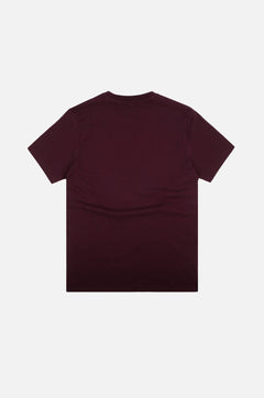 Essential T-shirt Wine Red